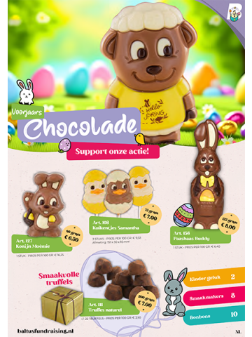 Chocolade Actie Voorjaar