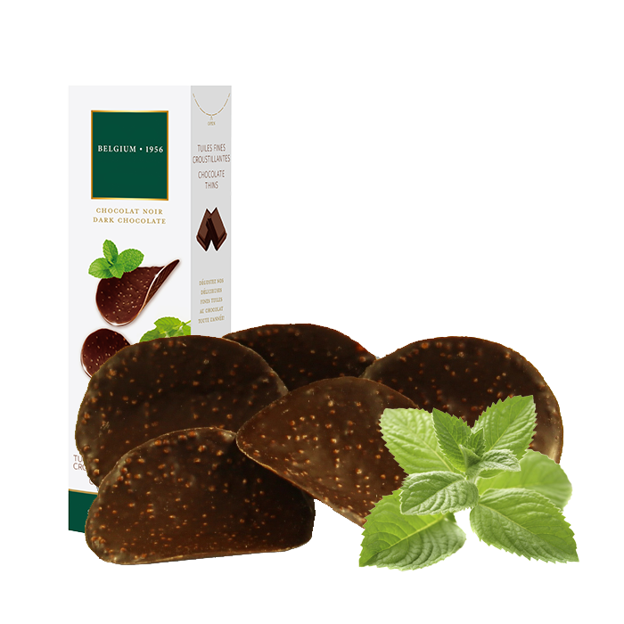 Chocolade chips met muntsmaak main product photo